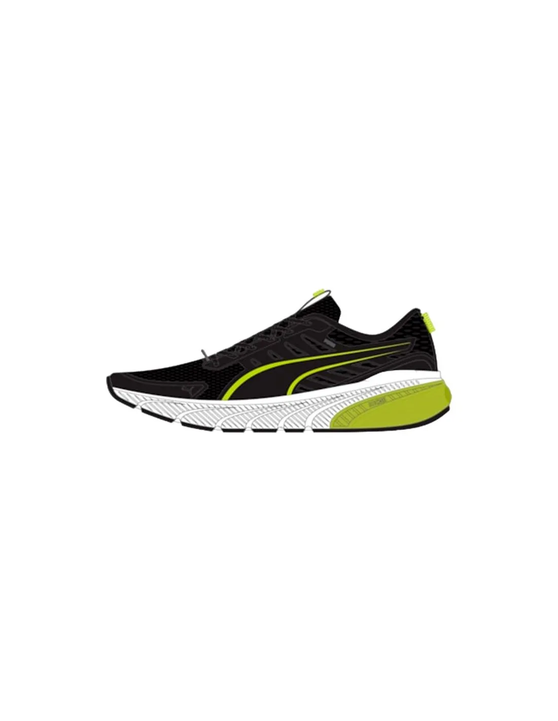 Zapatillas de fitness Puma Cell Glare Negro/Lima Hombre