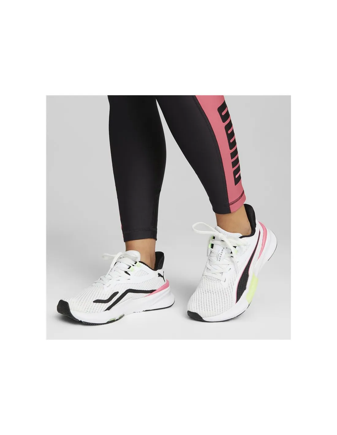 Zapatillas de fitness Puma PwrFrame White Mujer