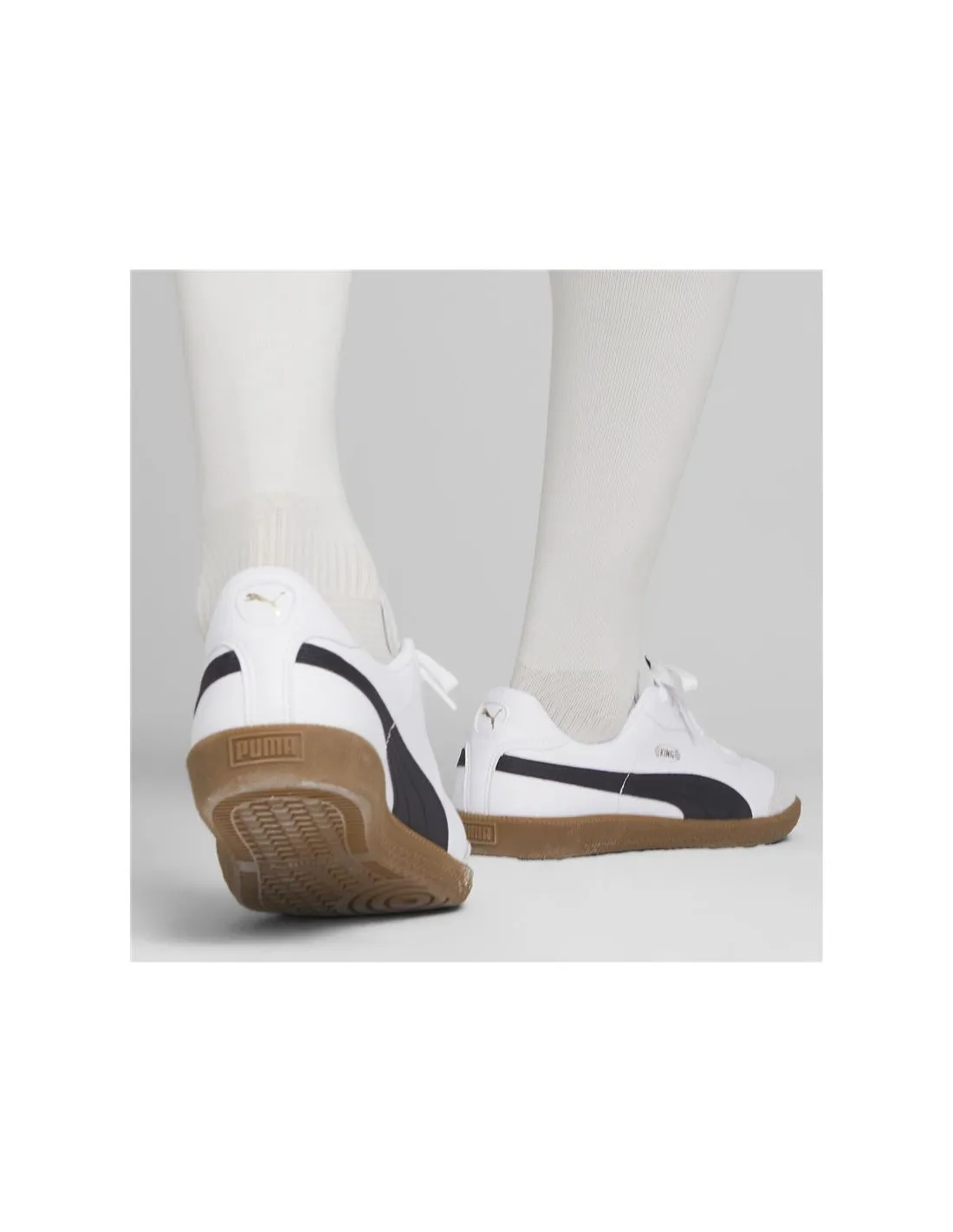 Zapatillas de Fútbol Sala Puma King 21 It Hombre Blanco
