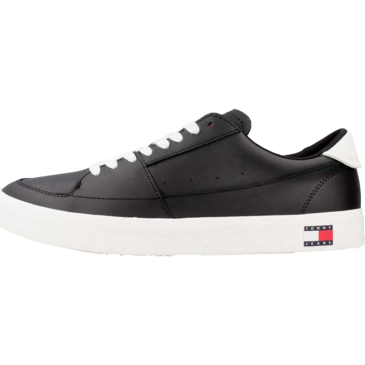 ZAPATILLAS DE PIEL CON PARCHE ESSENTIAL  EM0EM01398