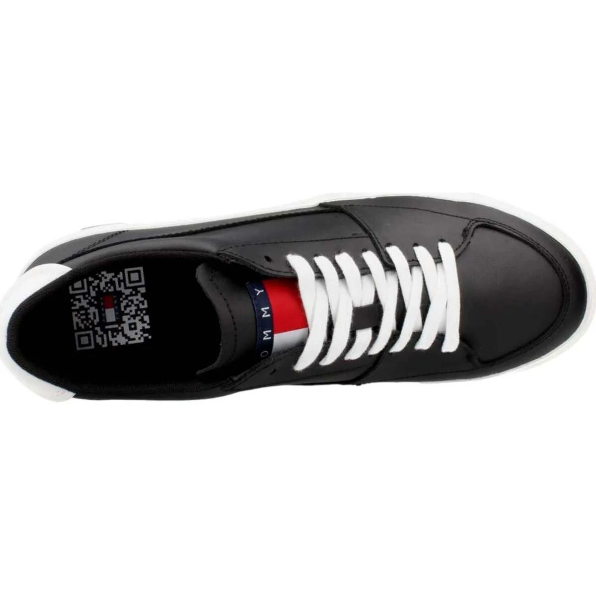 ZAPATILLAS DE PIEL CON PARCHE ESSENTIAL  EM0EM01398