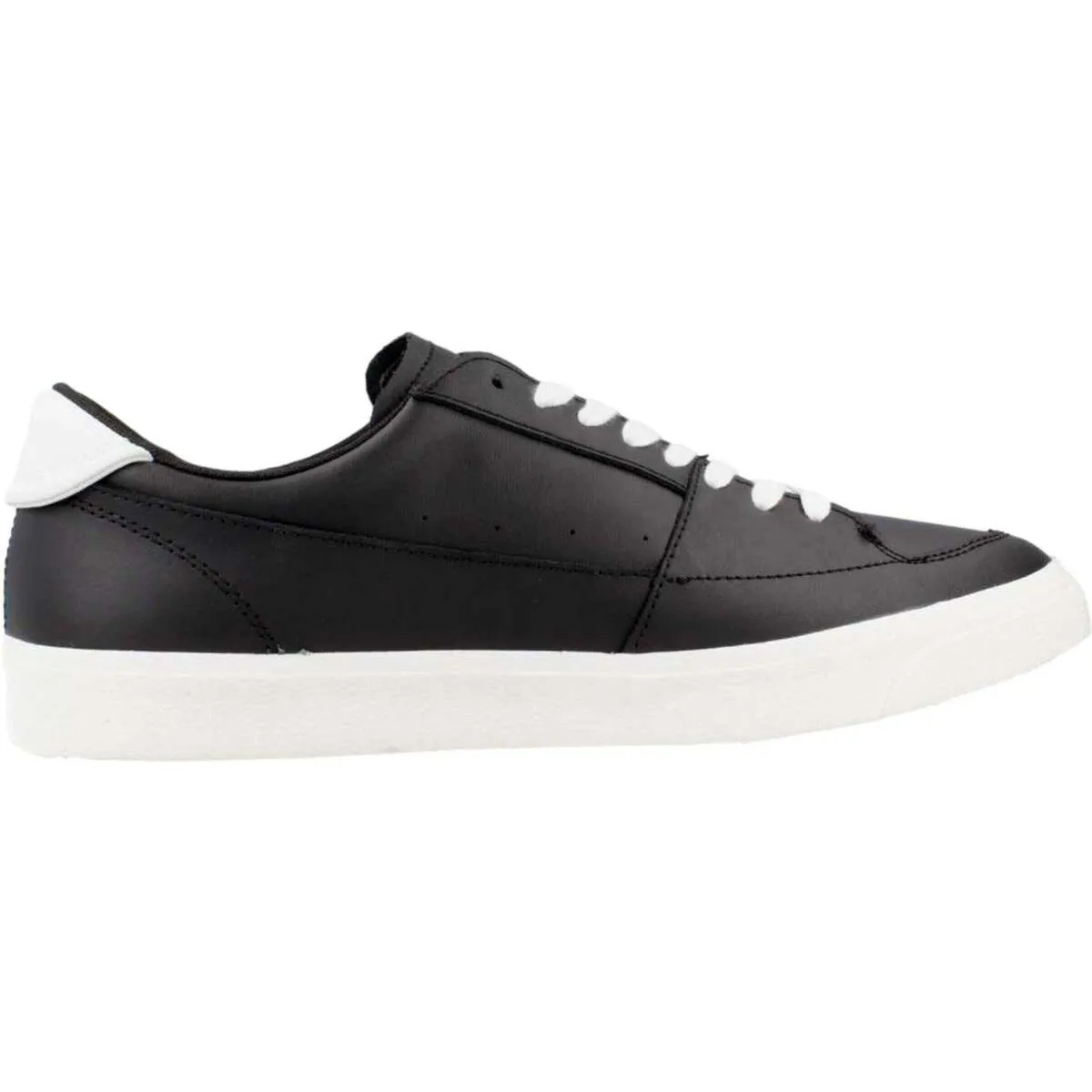 ZAPATILLAS DE PIEL CON PARCHE ESSENTIAL  EM0EM01398