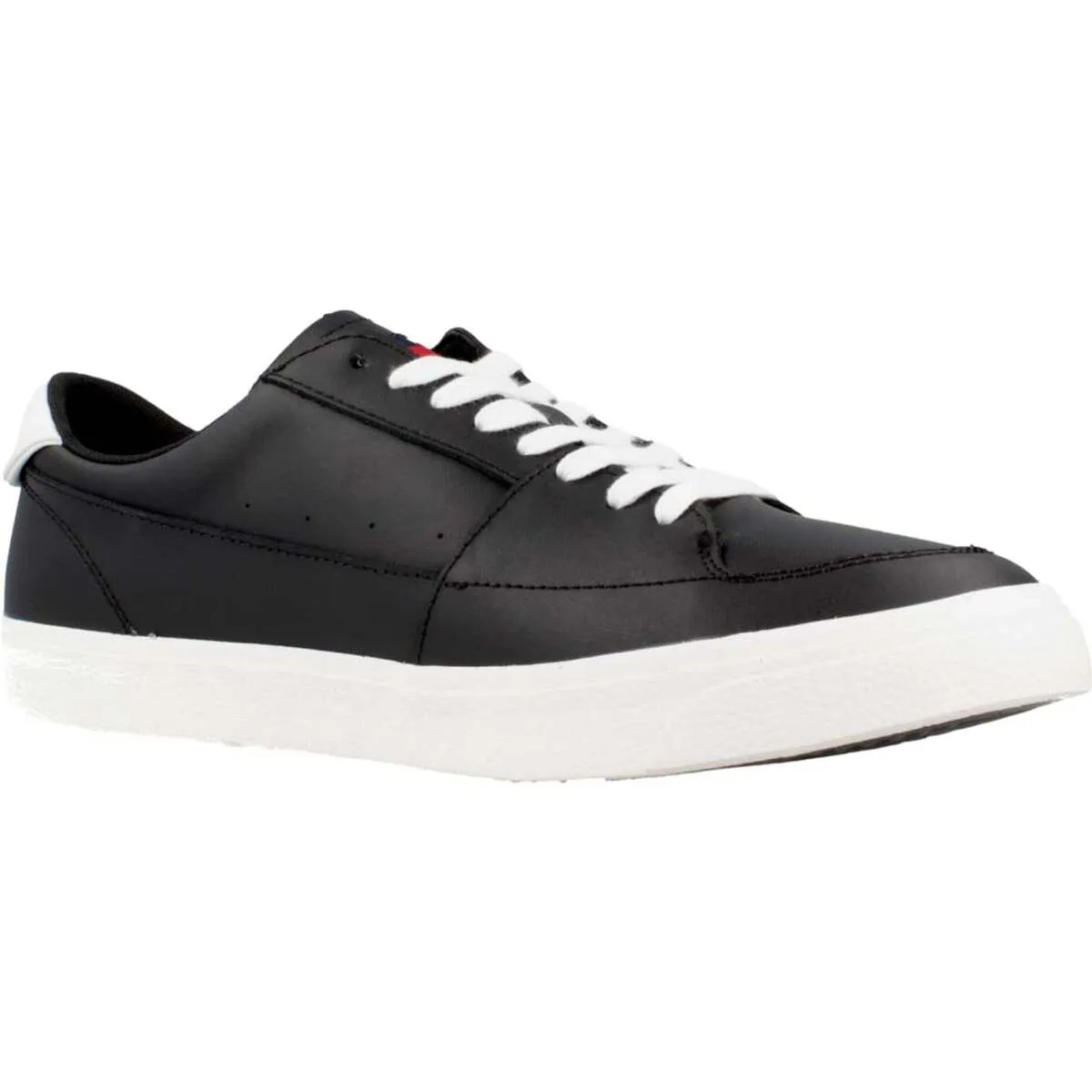 ZAPATILLAS DE PIEL CON PARCHE ESSENTIAL  EM0EM01398
