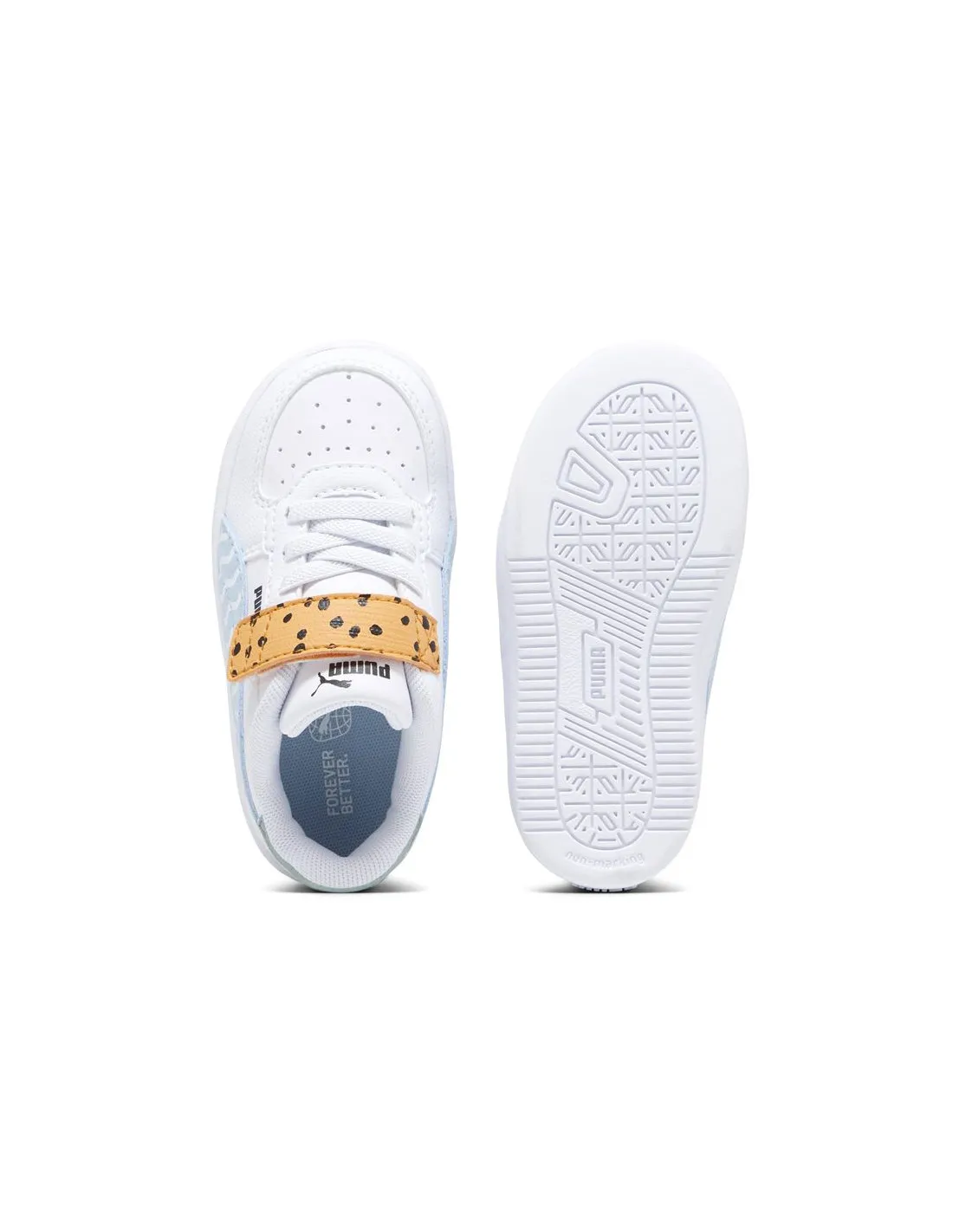 ZAPATILLAS DE PUMA CAVEN 2.0 MIX INFANTIL BLANCOAZUL