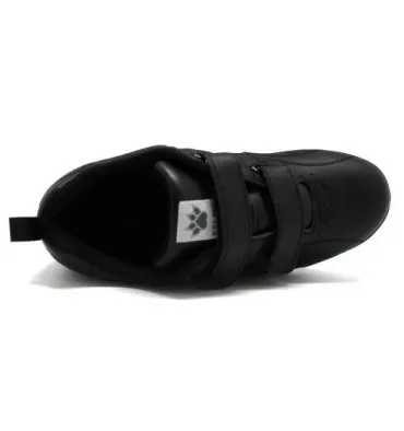 Zapatillas deporte con cuña velcro Kelme en negro