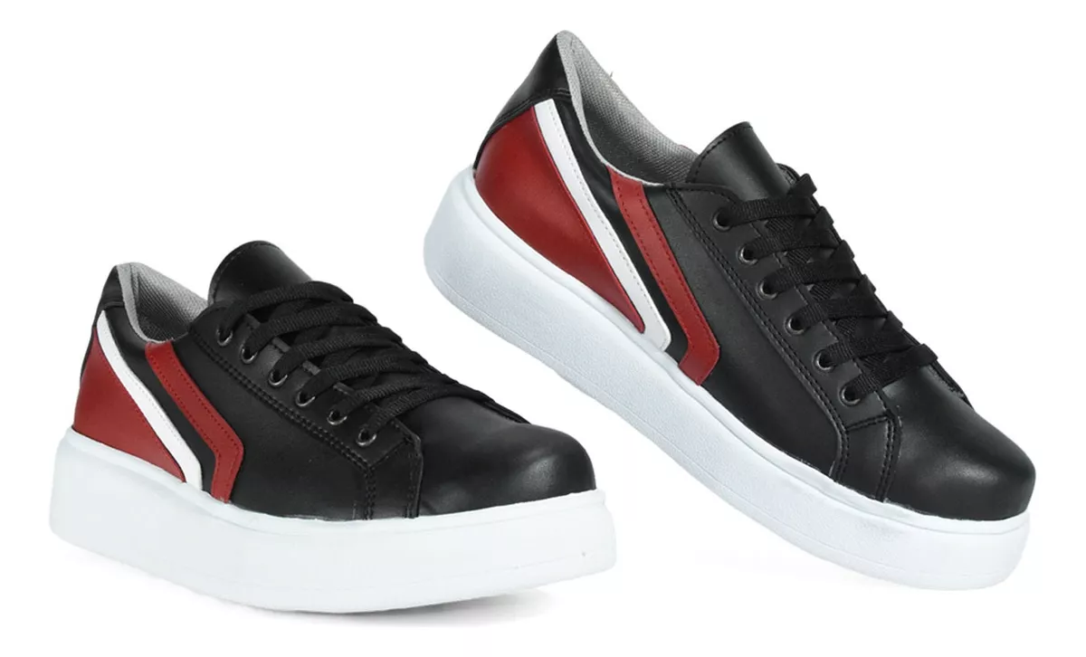 Zapatillas Hombre Sneaker Urbanas  Cómodas Serafinne 652