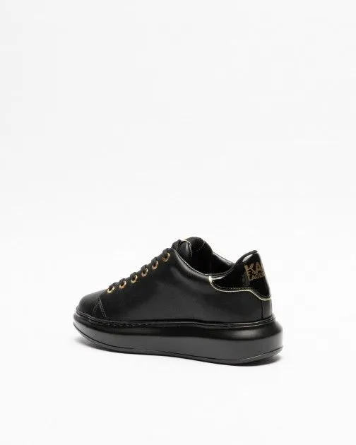 Zapatillas Karl Lagerfeld Kapri Metal Maison Glitter Negro