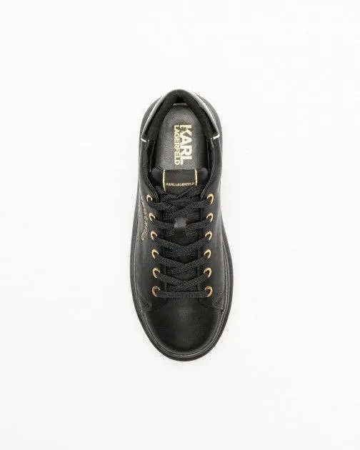 Zapatillas Karl Lagerfeld Kapri Metal Maison Glitter Negro