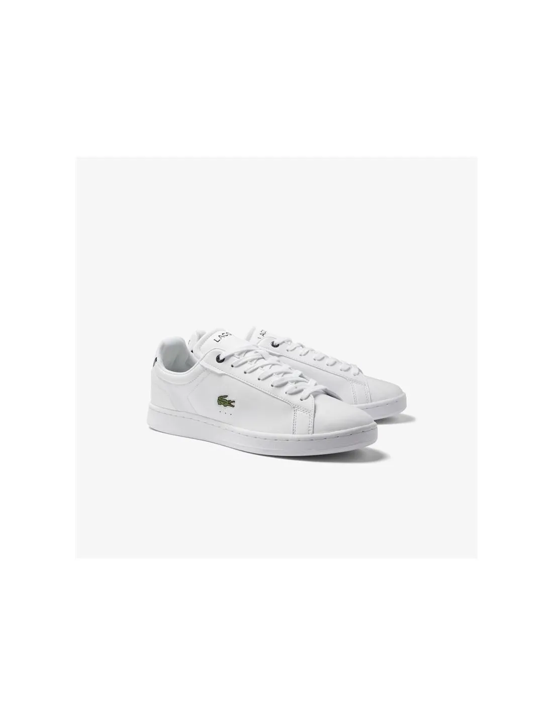 Zapatillas Lacoste Carnaby Pro BL Leather Tonal Blanco Hombre