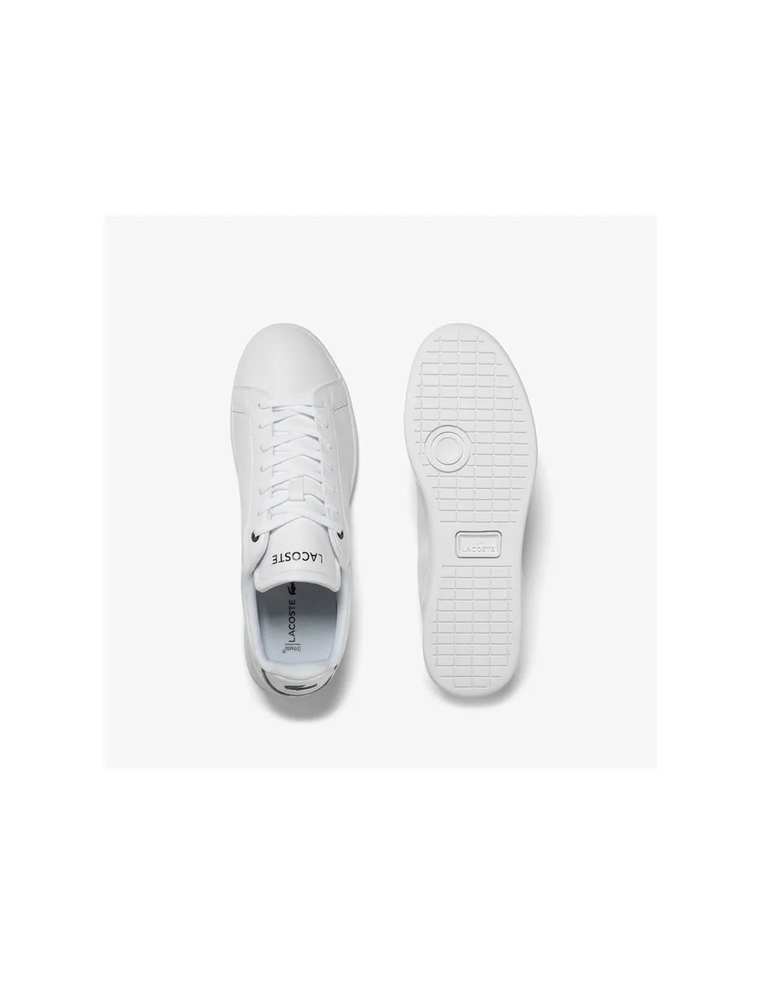 Zapatillas Lacoste Carnaby Pro BL Leather Tonal Blanco Hombre