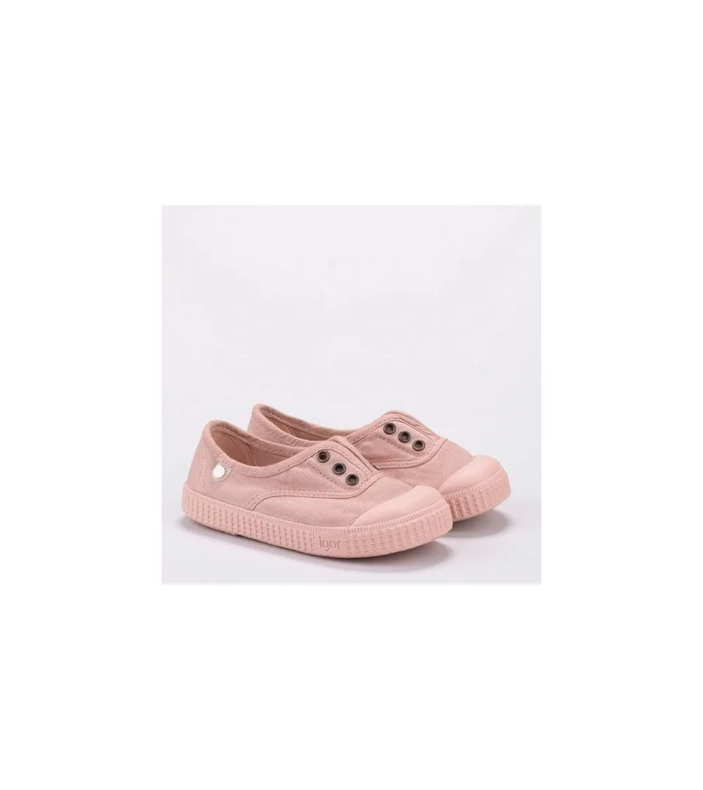 ZAPATILLAS LONA IGOR BERRI ELÁSTICO MAQUILLAJE