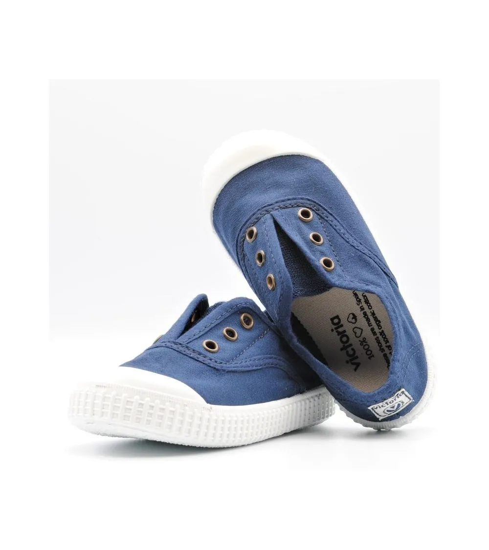 ZAPATILLAS LONAS VICTORIA PUNTERA MARINO