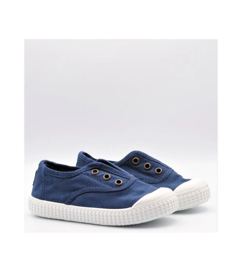 ZAPATILLAS LONAS VICTORIA PUNTERA MARINO