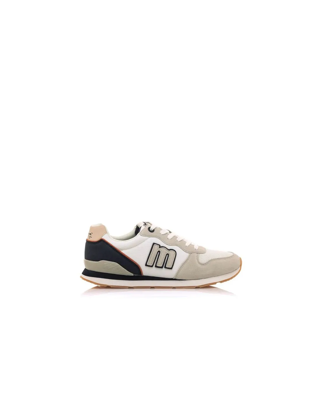 Zapatillas Mustang Joggo Lottos Off White Nitex Blanco Hombre