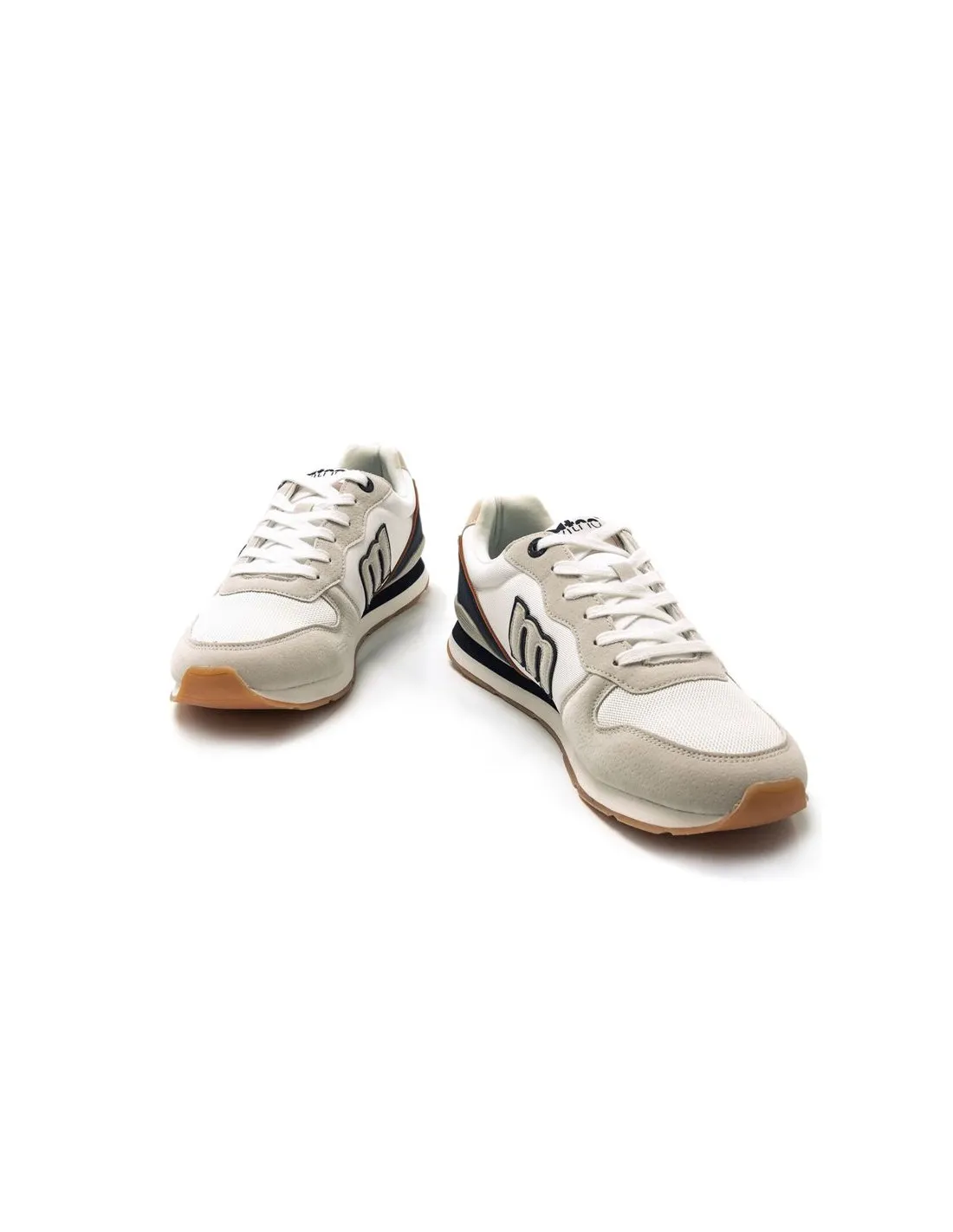 Zapatillas Mustang Joggo Lottos Off White Nitex Blanco Hombre
