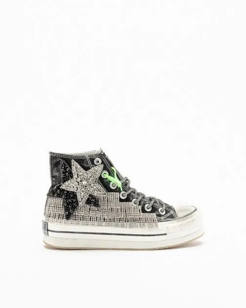 ZAPATILLAS NANKU COUTURE BA10 NEGRO
