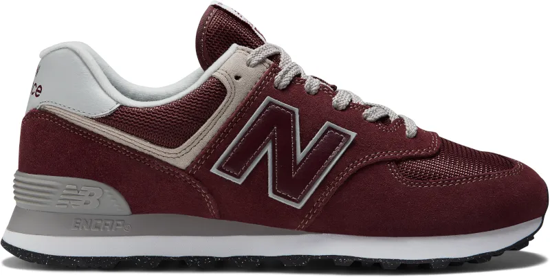 Zapatillas Urbanas Hombre New Balance 574 Burdeo