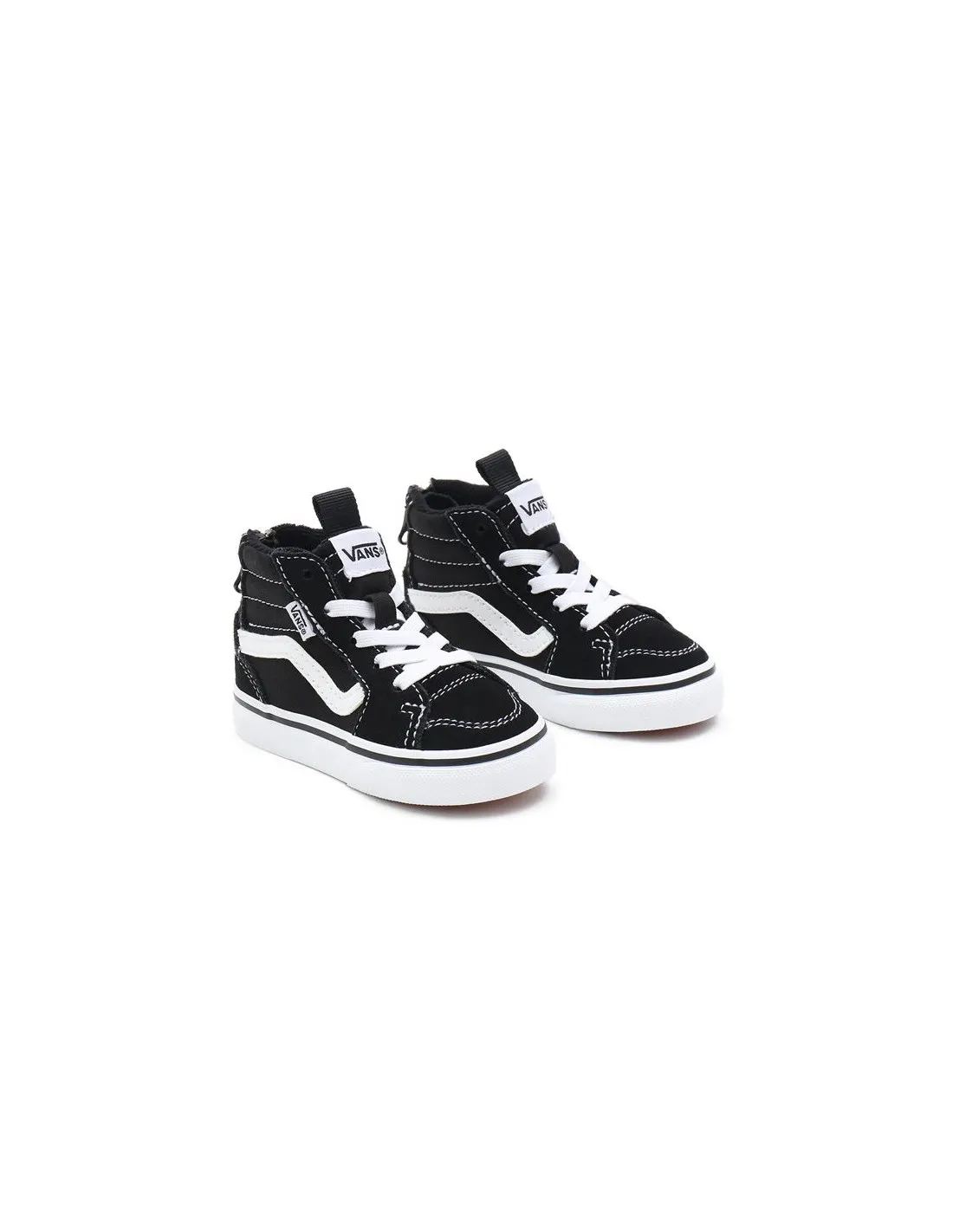 Zapatillas Vans Filmore Hi Zip TD Suede Canvas Black