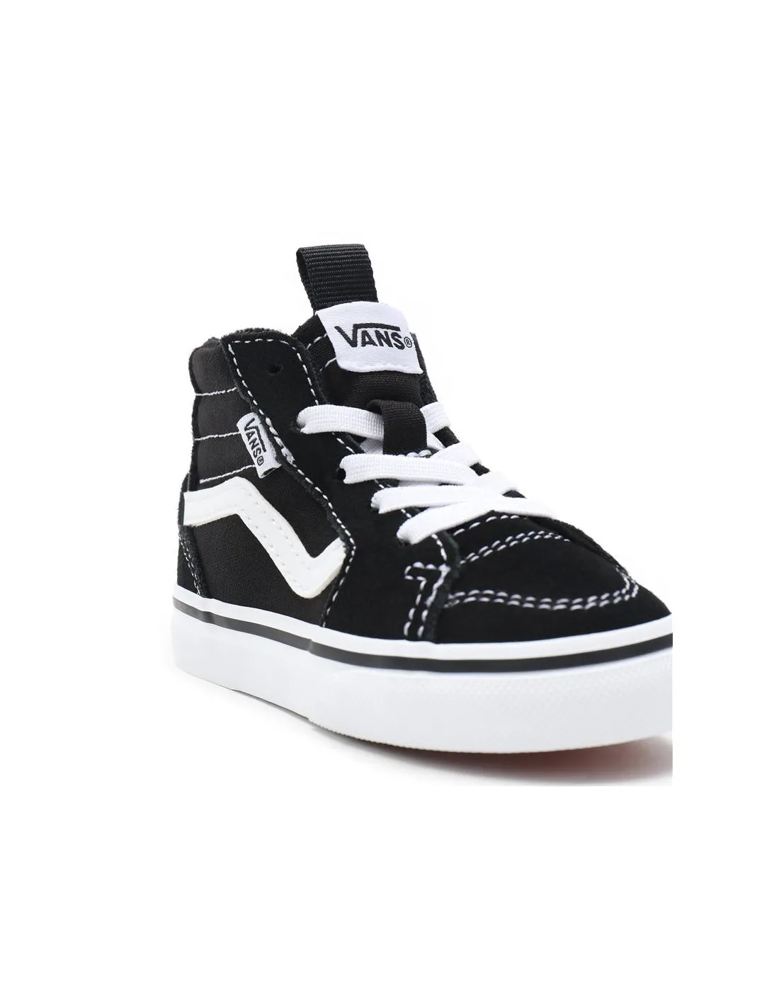 Zapatillas Vans Filmore Hi Zip TD Suede Canvas Black