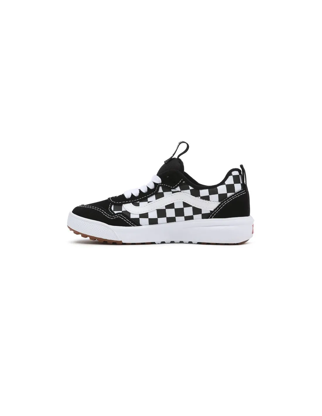 Zapatillas Vans Yt Range Exp (Checkerboard) Negro Niño
