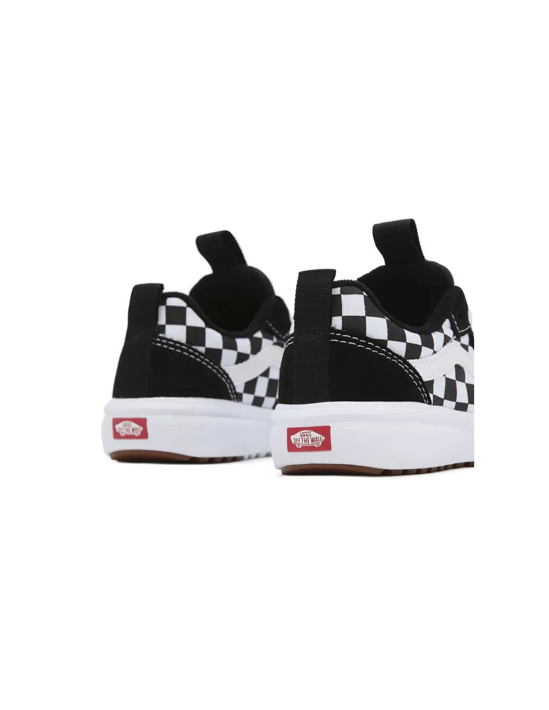 Zapatillas Vans Yt Range Exp (Checkerboard) Negro Niño