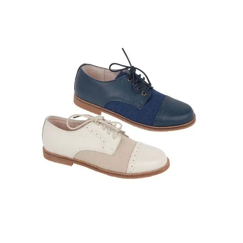 Zapatos comunion niño de piel
