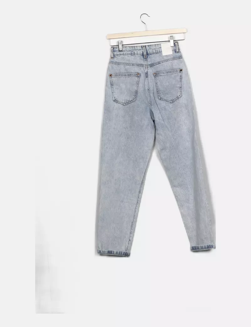 Zara Pantalón denim azul