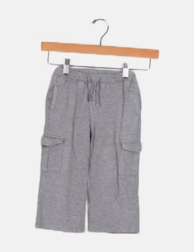 ZY Pantalón chándal gris